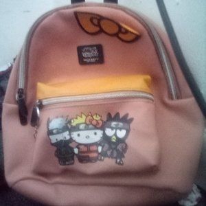 Naruto Shippuden x Hello Kitty and friends mini backpack